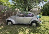1971 VW Super Beetle, silver