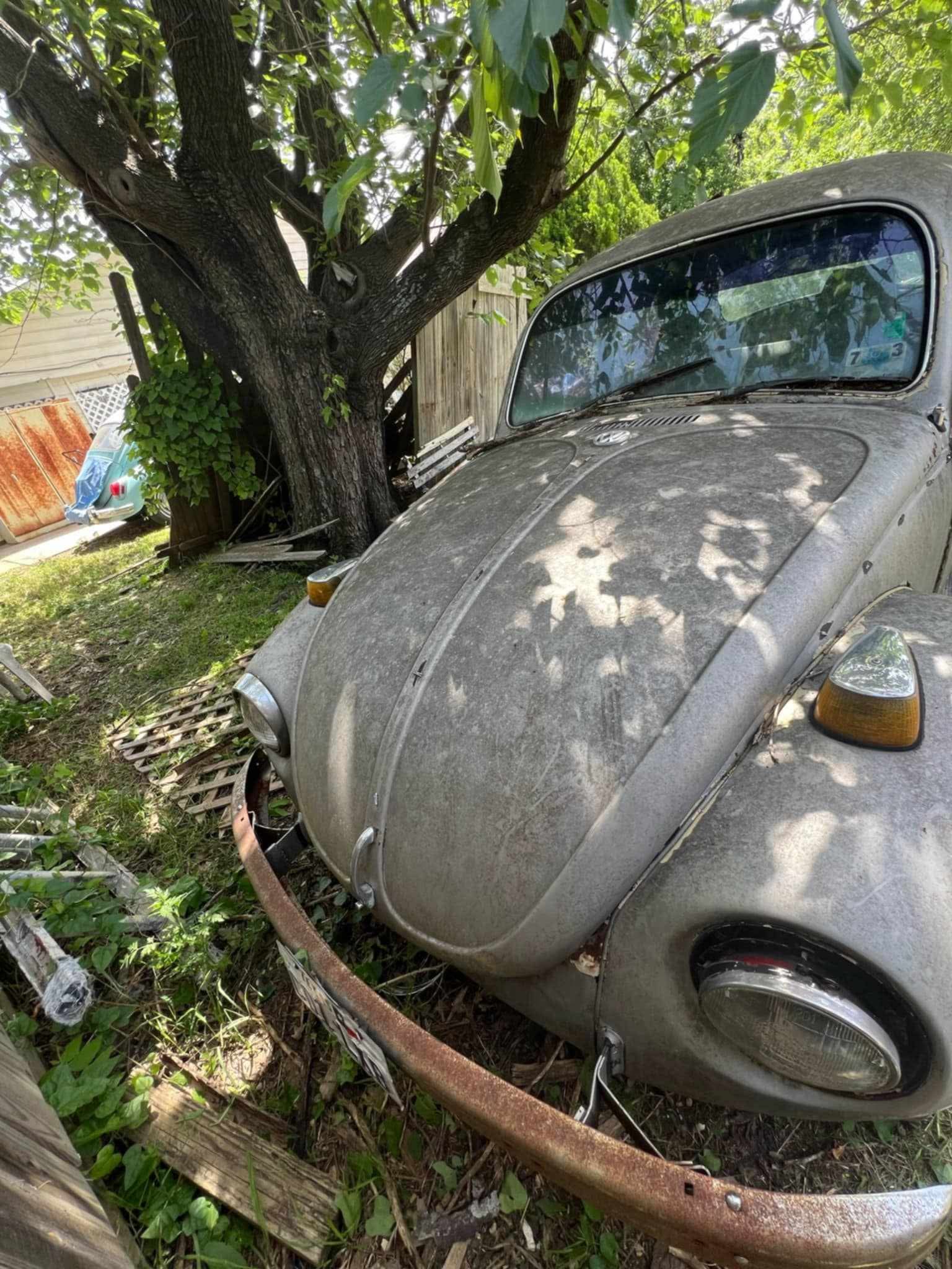 1971 VW Super Beetle, silver